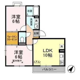 メイプルハウス A【3階】の間取り