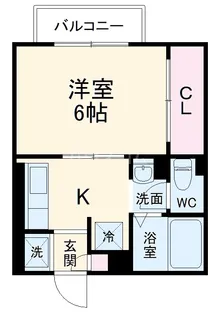 ハイムツインズA B【1階】の間取り
