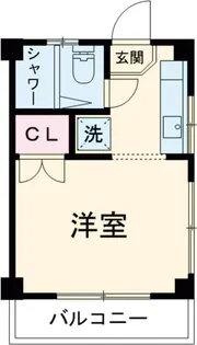 吉木コーポ【2階】の間取り