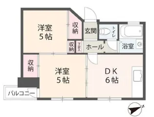 ヴィラ豊栄【3階】の間取り