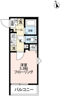 アルコバレーノ【1階】の間取り