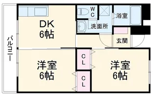 吉川ビル【201号室】の間取り