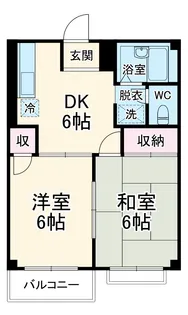 サンシティ竹内【102号室】の間取り