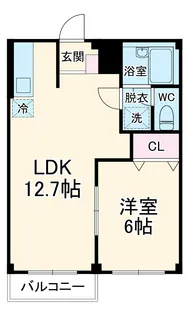 サンシティ竹内【2階】の間取り