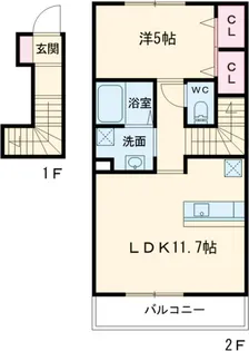 Noble Court【2階】の間取り