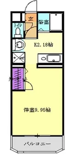 アポロミレニア【303号室】の間取り
