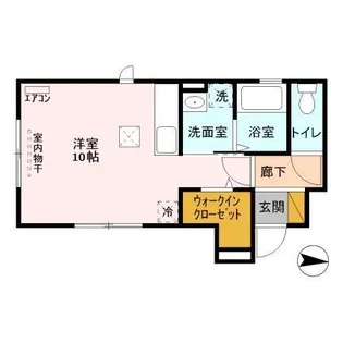 MIMACHI【1階】の間取り