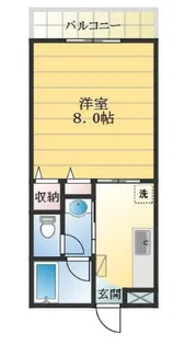 メゾン21【1階】の間取り