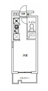 ジョイフル浦和【1階】の間取り