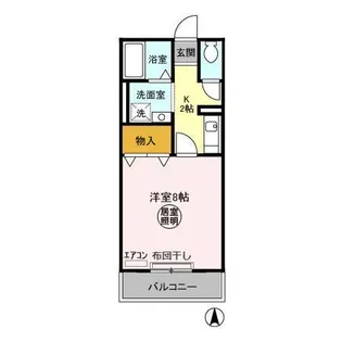 アーバンライフ【2階】の間取り