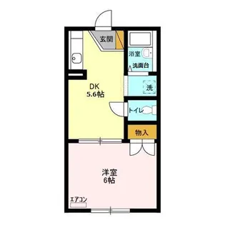 エルザ南久保【102号室】の間取り