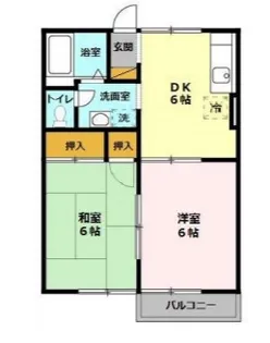 グランシャリオ【1階】の間取り