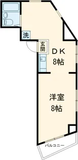 メゾン永和【2階】の間取り