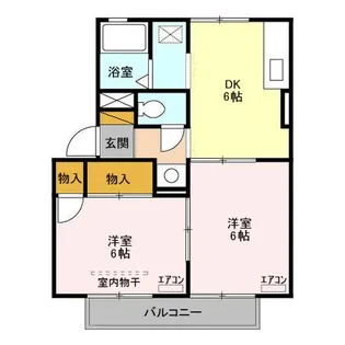 パークアベニュー D【2階】の間取り