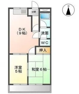 ポートアイランドT【202号室】の間取り