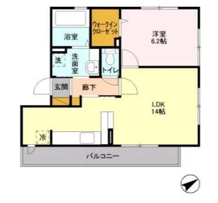 カンタービレ【1階】の間取り