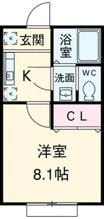 フォレストツインハウスS棟【2階】の間取り