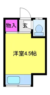 岡本荘【2階】の間取り