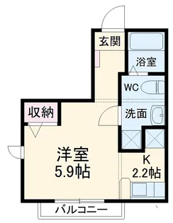 Via del vento【1階】の間取り