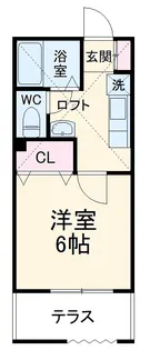 ホワイトウェーブ【1階】の間取り