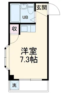 サンハイツ吉村【2階】の間取り