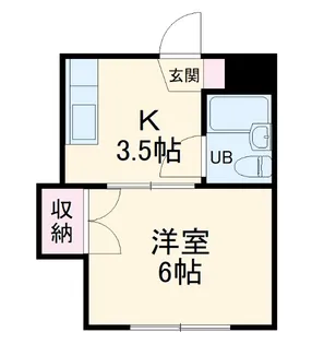 ハイスクエア浦和【1階】の間取り
