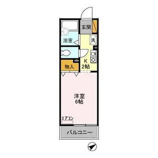 ヴェルドミール【2階】の間取り