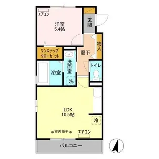 サンベルテ Ⅵ【3階】の間取り