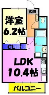 プラザヤマトニ【1階】の間取り