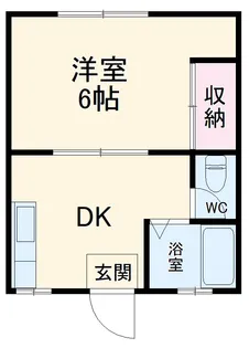 ハイツ清宮【1階】の間取り