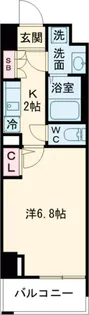 BPRレジデンス町田【6階】の間取り