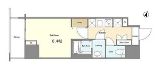 BPRレジデンス町田【8階】の間取り