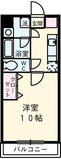 KS・HOYO【8階】の間取り