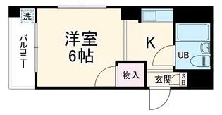 ヴィラクレイドル【3階】の間取り