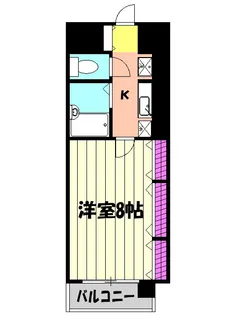 GRASSSQUARE六番館【11階】の間取り