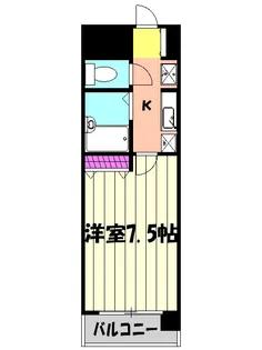 GRASSSQUARE六番館【11階】の間取り