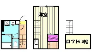 エヴァンコートⅣ【1階】の間取り