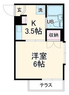 ボヌール南浦和【3階】の間取り