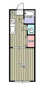 亀井ハイリビング壱番館【1階】の間取り
