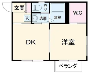 パステルコートⅡ【1階】の間取り