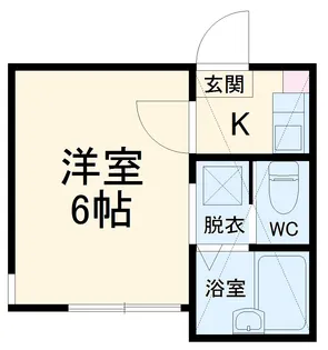 フローラ共和【1階】の間取り