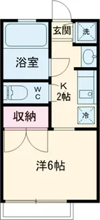 タートルハイツ【1階】の間取り