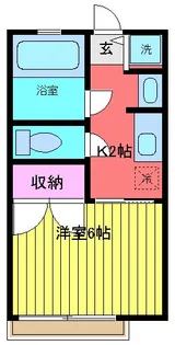 タートルハイツ【1階】の間取り