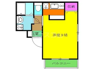 リベルテプレジール蘇我【2階】の間取り