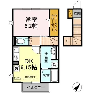 リヴェール【2階】の間取り