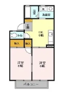 グローネ飯倉台 G【1階】の間取り