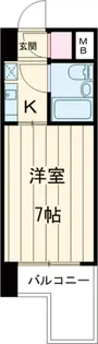 メゾンドール西荻窪【4階】の間取り