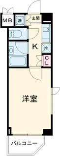 ルーブル西荻窪弐番館【306号室】の間取り