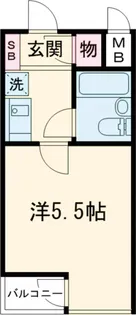 日興パレス西荻窪PARTⅡ【2階】の間取り