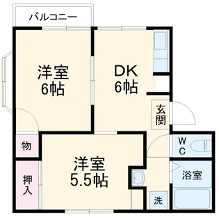 コンフォートハウス【2階】の間取り